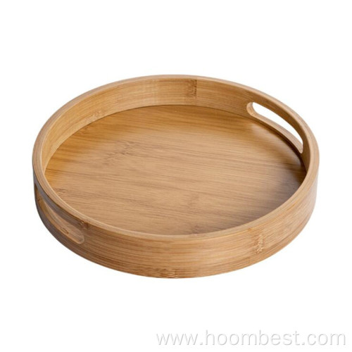 Decorative Coffee Table Bamboo Serving Trayers